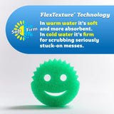Scrub Daddy Color Sponges - Scratch-Free Multipurpose Dish Sponges for Kitchen, Bathroom & Household Cleaning - Made with BPA-Free Polymer Foam (3 Count) (New - without box)