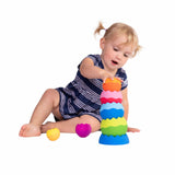 Fat Brain Toys Tobbles Neo, Creative Toddler Sensory and Learning Toys for Kids 6 Months and Up, For Early Development