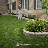 HydroTech 5/8" 100 ft Expandable Garden Hose with Patented Force Control Technology- Flexible, Kink-Free, Lightweight Hose for Lawn, Garden, Car Washing, Deck and Patio Cleaning (New - without box)