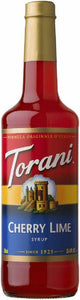 Torani Cherry Lime Syrup, 750 ml