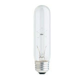 Feit Electric BP40T10 40 Watt Clear Tube Bulb Medium Base