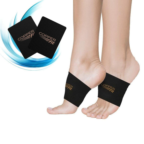 Copper Fit Health Unisex Arch Relief Compression Bands for Plantar Fasciitis,Swelling (Brand New, without box)
