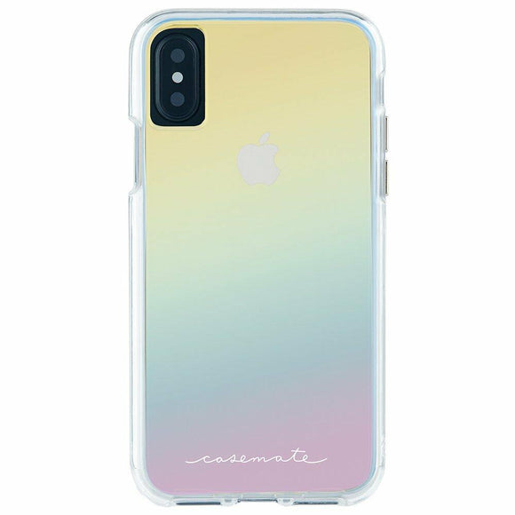 Case-Mate iPhone X Case - Naked Tough - Iridescent - Slim Protective Design - Apple iPhone 10 - Iridescent