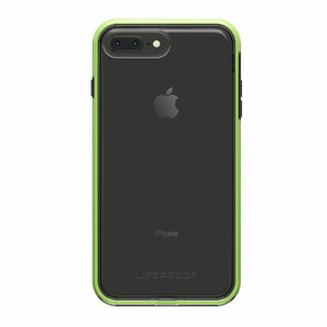 Lifeproof SLAM SERIES Case for iPhone 8 PLUS & 7 PLUS (ONLY) - Retail Packaging - NIGHT FLASH (CLEAR/LIME/BLACK)