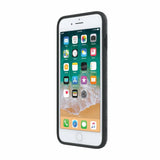 Incipio Carnaby iPhone 8 Plus & iPhone 7 Plus Case [Esquire Series] with Co-Molded Design and Ultra-Soft Cotton Finish for iPhone 8 Plus & iPhone 7 Plus - Gray