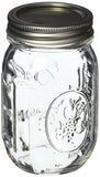 Ball Glass 389579 Pint Regular Mouth Mason, 2 Count (Pack of 1), Clear