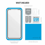 BodyGuardz - Pure 2 Edge Glass Screen Protector for Apple iPhone Xs Max, Ultra-Thin Edge-to-Edge Tempered Glass Screen Protection for Apple iPhone Xs Max - CASE Friendly
