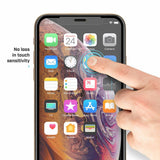 BodyGuardz - Pure 2 Edge Glass Screen Protector for Apple iPhone Xs Max, Ultra-Thin Edge-to-Edge Tempered Glass Screen Protection for Apple iPhone Xs Max - CASE Friendly