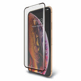 BodyGuardz - Pure 2 Edge Glass Screen Protector for Apple iPhone Xs Max, Ultra-Thin Edge-to-Edge Tempered Glass Screen Protection for Apple iPhone Xs Max - CASE Friendly
