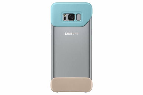 Samsung Galaxy S8+ Two Piece Cover, Mint / Brown