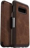 OtterBox Strada Series Case for Galaxy S10e (Only) - Non-Retail Packaging - Espresso (Dark Brown/Worn Brown Leather)