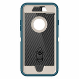 OtterBox iPhone SE 3rd & 2nd Gen, iPhone 8 & iPhone 7 (not Compatible with Plus Sized Models) Defender Series Case - Big SUR, Rugged & Durable, with Port Protection, Includes Holster Clip Kickstand