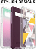OtterBox Symmetry Series Case for Galaxy S10 - Retail Packaging - Ivy Meadow (Trekking Green/Scarab)
