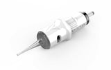 Vertix - Nano Membrane Cartridge Tattoo Needles - 1 Liner - 0.20mm Acupuncture Taper - Maximize Ink Flow & Saturation - For Permanent Cosmetic Application Tattooing & Microblading (20 Count) (NEW - Open box)