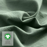 Ventidora 3 Piece Duvet Cover Set King Size,100% Organic Washed Cotton with Linen Feel Like Textured, Luxury Soft
