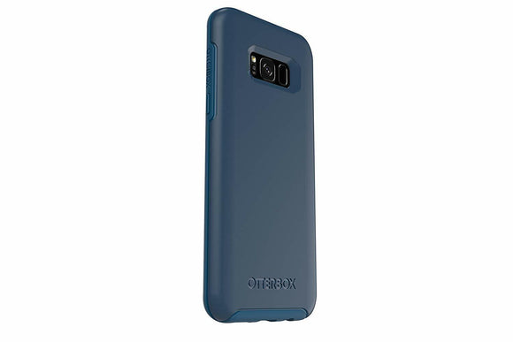 OTTERBOX Symmetry Series for Samsung Galaxy S8+ - Retail Packaging - Bespoke Way (Blazer Blue/Stormy SEAS Blue)