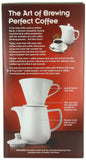 Melitta Gourmet Coffeemaker, Pack of 1, 36 ounces, Porcelain Carafe