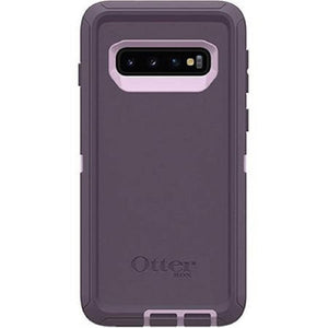 OtterBox Defender Series Case for Galaxy S10 (Only) - Case Only - Non-Retail Packaging - Purple Nebula (Winsome Orchid/Night Purple)