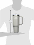 Stanley Quencher H2.0 Tumbler with Handle and Straw 30 oz | Flowstate 3-Position Lid | Cup Holder Compatible for Travel | Insulated Stainless Steel Cup | BPA-Free | Ash