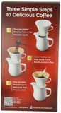 Melitta Gourmet Coffeemaker, Pack of 1, 36 ounces, Porcelain Carafe
