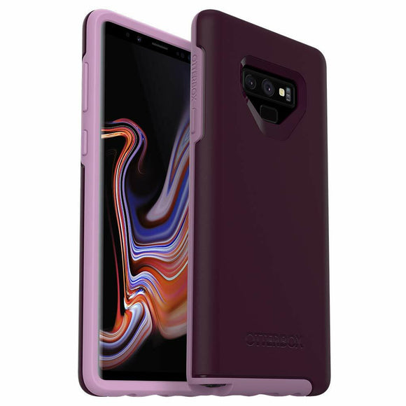 OTTERBOX Symmetry Series Case for Samsung Galaxy Note9 - Frustration FRĒe Packaging - Tonic Violet (Winter Bloom/Lavender Mist)