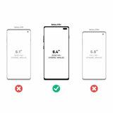 OtterBox Galaxy S10+ Commuter Series Case - Black, Slim & Tough, Pocket-Friendly, with Port Protection