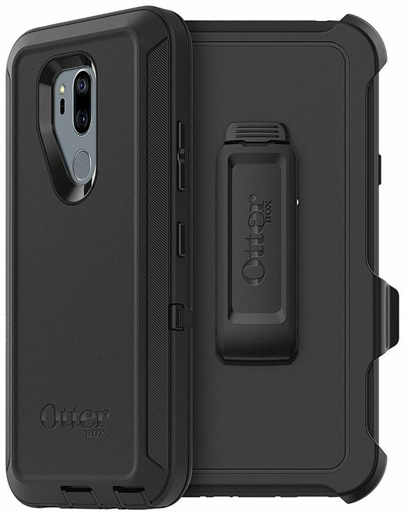 OtterBox Defender Series Case for LG G7 ThinQ, LG G7 Plus ThinQ, LG G7 One (ONLY) Non-Retail Packaging - Black
