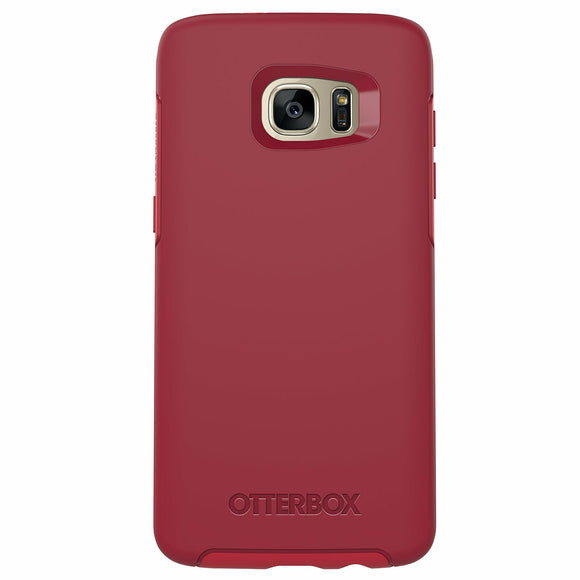 OtterBox Symmetry Series Case for Samsung Galaxy S7 Edge - Frustration FRĒe Packaging - Rosso Corsa (Flame RED/Race RED)