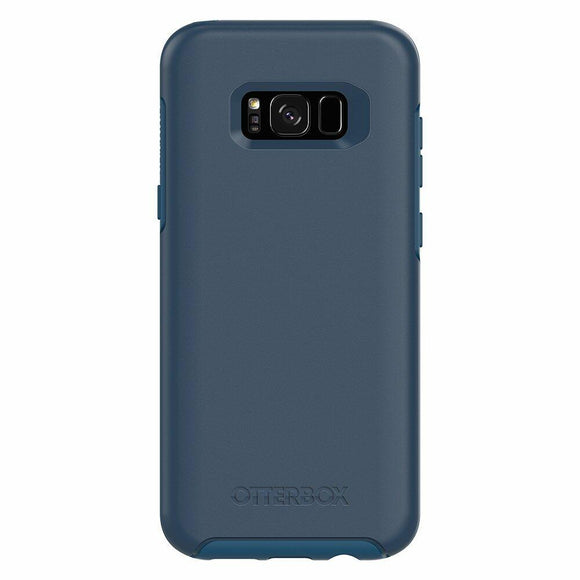 OTTERBOX Symmetry Series for Samsung Galaxy S8+ - Retail Packaging - Bespoke Way (Blazer Blue/Stormy SEAS Blue)