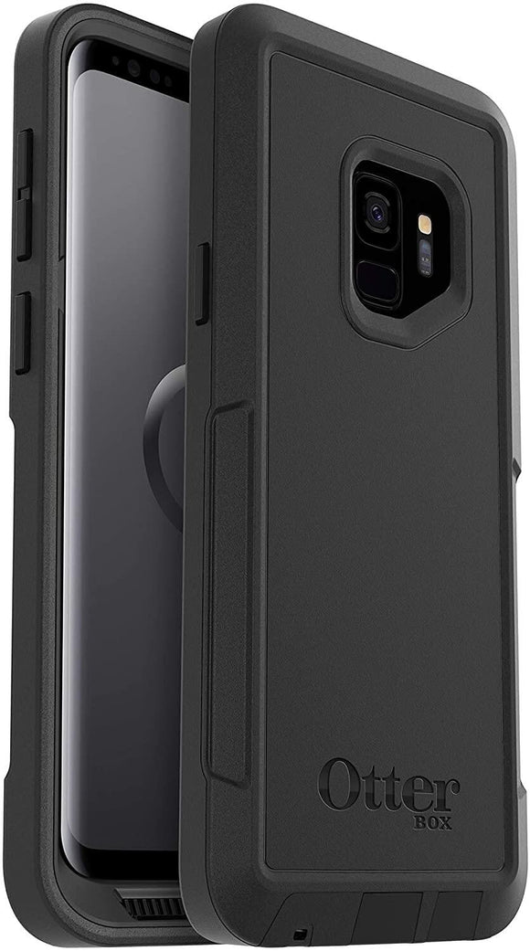 OtterBox Pursuit Series Case for Samsung Galaxy S9 (ONLY - NOT Plus) Non-Retail Packaging - Black