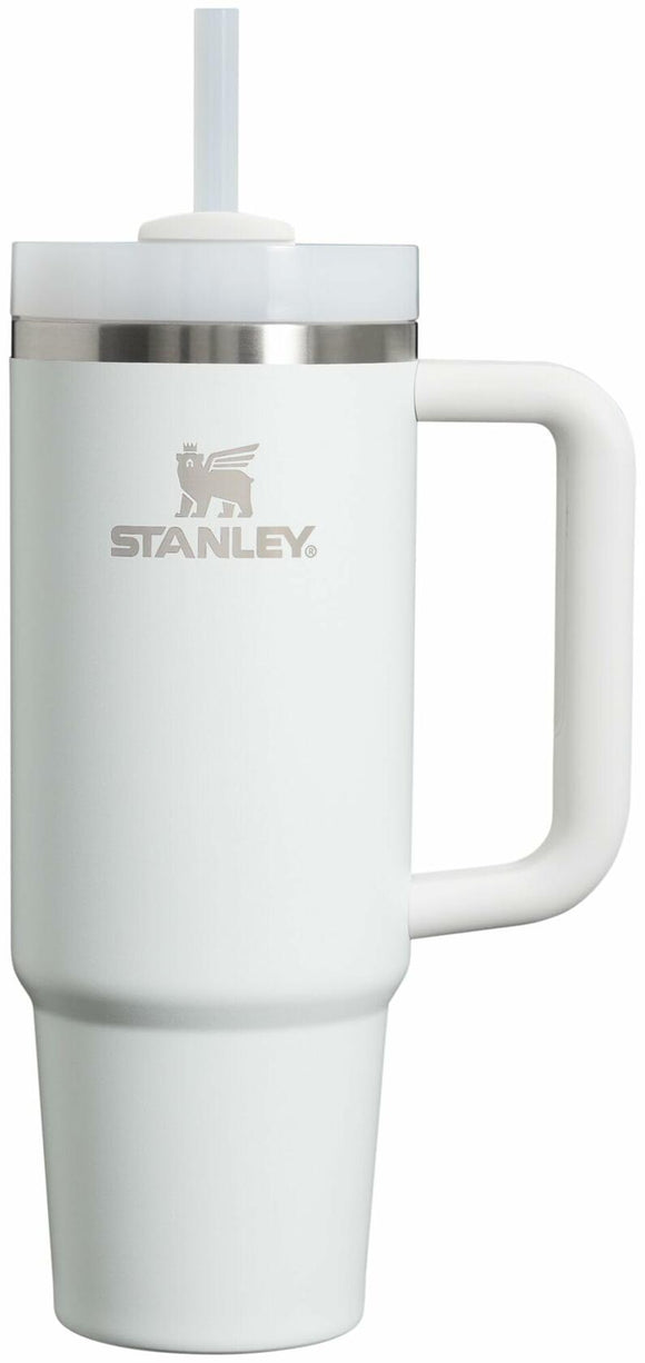 STANLEY Quencher H2.0 Tumbler with Handle and Straw 30 oz | Flowstate 3-Position Lid | Cup Holder Compatible for Travel | Insulated Stainless Steel Cup | BPA-Free | Frost