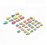 Marbotic - Sensory Kit for iPad - Wooden Interactive Lowercase Letters and Numbers for Learning to Read & Maths -Ages from 2 to 5- Used in Kindergartens