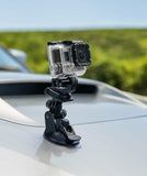 Compact Suction Mount for GoPro and All Other Cameras by XShot (XSCT)