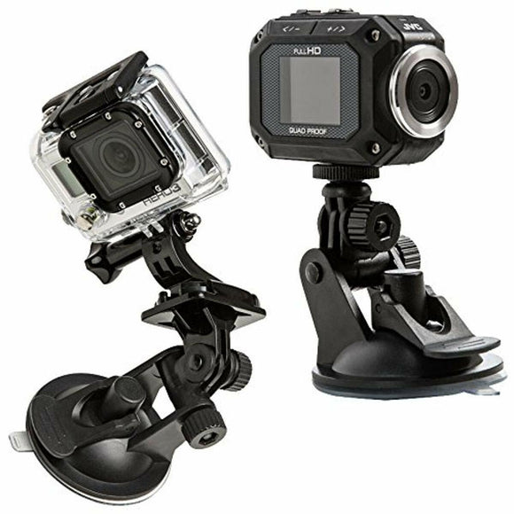 Compact Suction Mount for GoPro and All Other Cameras by XShot (XSCT)