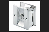 Prime-Line 164159 Satin Nickel, Pocket Door Privacy Lock (Single Pack)