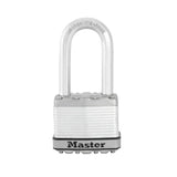 Master Lock M5XDLH Magnum Heavy Duty Padlock with Key, 1 Pack Silver