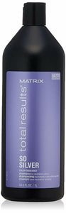 Total Results So Silver Color Depositing Purple Shampoo for Neutralizing Brassy