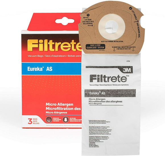 3M Eureka Style AS Micro Allergen Bag Pkg (3 Pack)