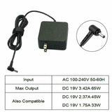 Asus Zenbook UX32V UX32VD UX305F X200M ADP-65DW Ac Adapter Charger 19V 3.42A