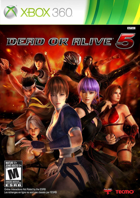 Dead or Alive 5 xbox 360