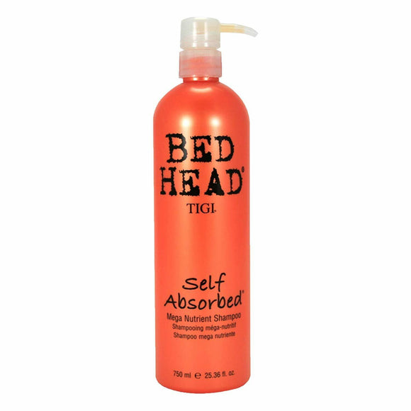 TIGI Bed Head Self Absorbed Mega Nutrient Shampoo Promotes Hair Protein 25.36 oz