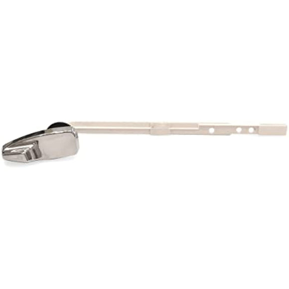 Toilet Handle Replacement. Fits Gerber Toilet Tanks. Polished Chrome, 10 inch Rod, Can be Cut to 8� 6� 4� (Chrome)