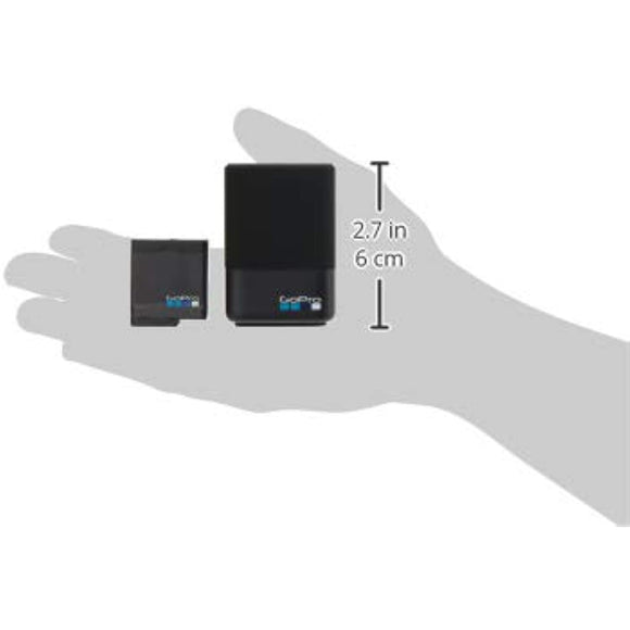 GoPro Dual Battery Charger + Battery, Black
