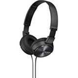 Sony MDR-ZX310-BLACK Wired Headphones with Lightweight Adjustable Headband and Swivel Earcups