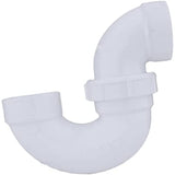 CHARLOTTE PIPE 1 1/2 DWV P-Trap with Union&Plastic NUT DWV (Drain, Waste and Vent) (1 Unit Piece)