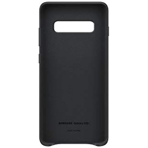 Samsung Electronics EF-VG975LBEGUSSamsung Galaxy S10+ Leather Back Case, Black