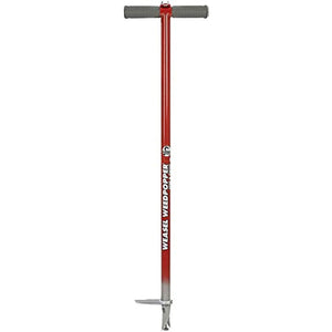 GARDEN WEASEL 95204 WeedPopper Step & Twist, Easy Weed Removal, No Chemicals, Easy Cleanup, Weather and Rust Resistant, Lifetime Warranty