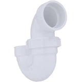 CHARLOTTE PIPE 1 1/2 DWV P-Trap with Union&Plastic NUT DWV (Drain, Waste and Vent) (1 Unit Piece)