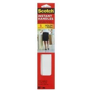 Scotch Tape Instant Handles 5 pk holds upto 30 lb
