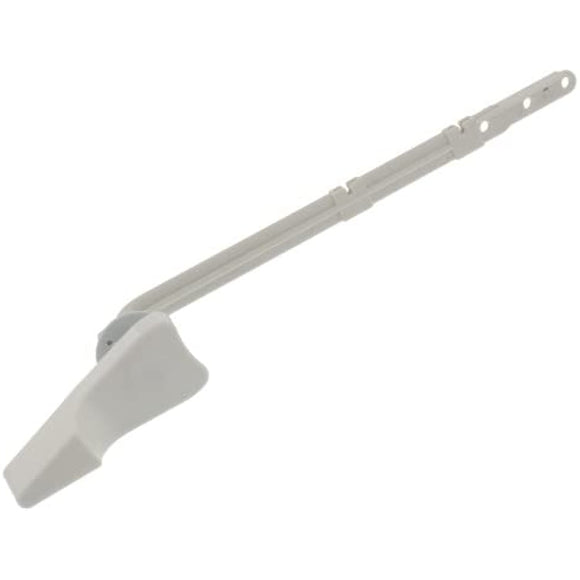 Toilet Tank Flush Lever Replacement for American Standard (White, Straight Arm)